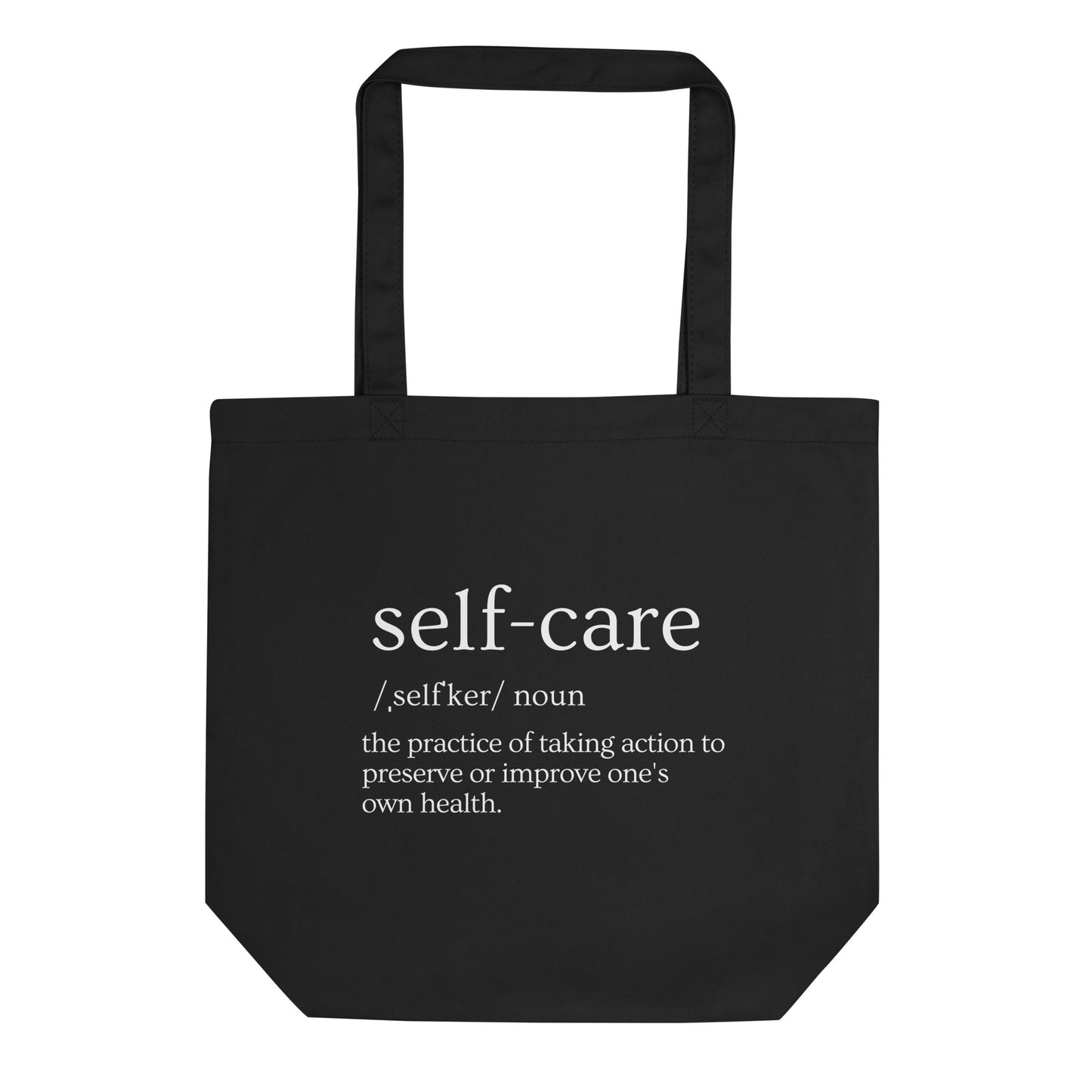 Self Care Eco Tote Bag