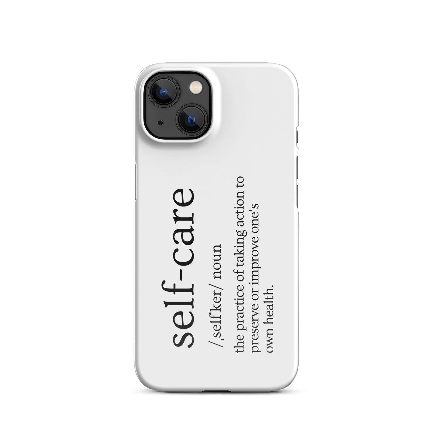 Self Care Snap case for iPhone®