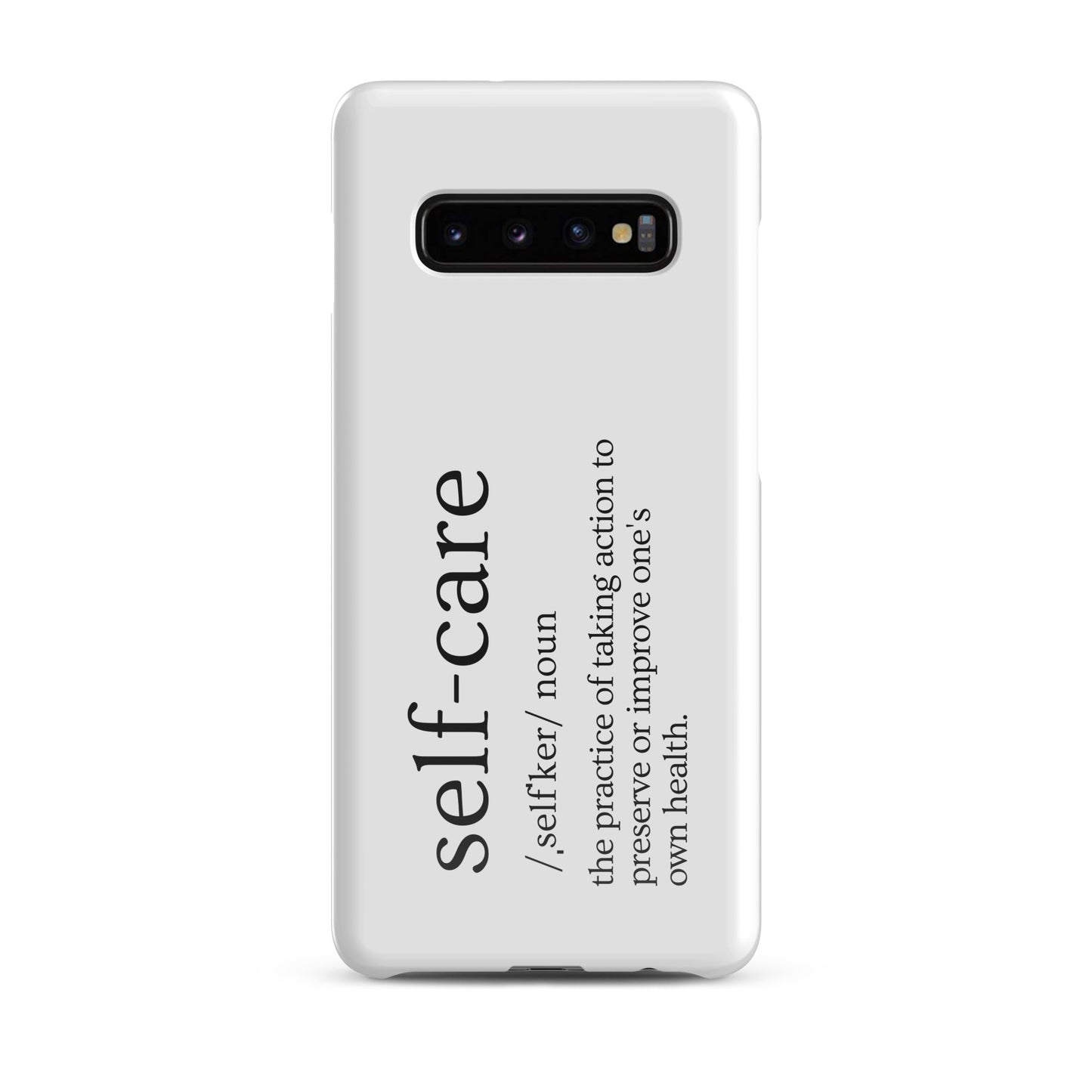Self Care Snap case for Samsung®