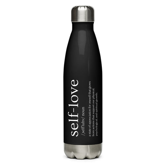 Self Love Stainless steel water bottle
